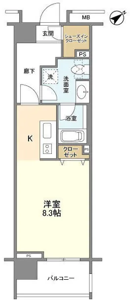 Clio Gotanda - Floor Plan - []