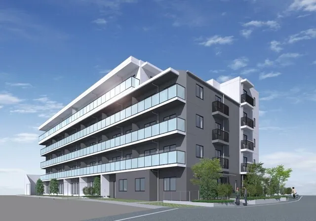 Rovine Meguro Higashiyama - Exterior - ["Apartment", "Condominium", "Brutalist architecture"]