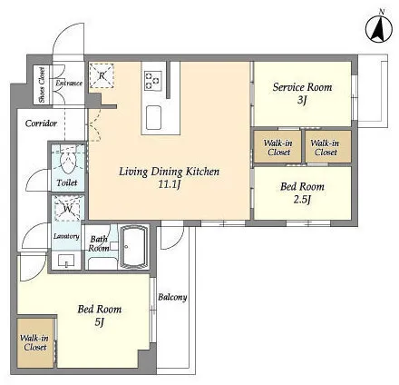 Asyl Court Nerima Nakamurabashi - Floor Plan - ["White", "Floor plan", "Diagram"]
