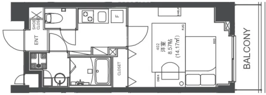 Hmlet Nakano Shinbashi - Floor Plan - ["Floor plan"]