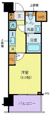 Genovia Shirokanedai Green Veil - Floor Plan - []