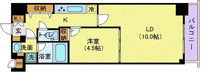 Miele Nihonbashi - Floor Plan - ["Apartment", "Tile Flooring"]