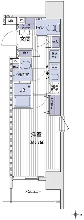 Esty Maison Oshima - Floor Plan - ["Tile Flooring", "Wood flooring"]