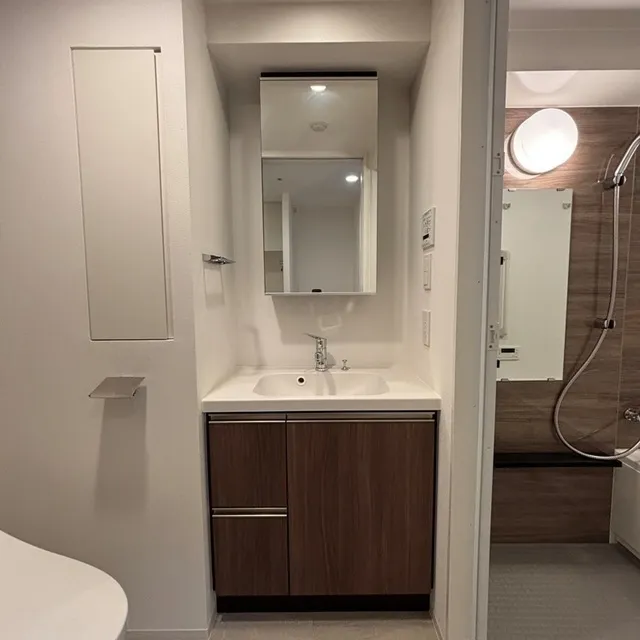 Park Axis Shinagawa Tennozu Isle - Interior - ["Bathroom Sink", "Plumbing fixture", "Floor"]