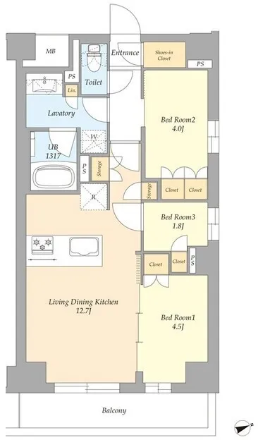 AIFLAT Suginami Takaido - Floor Plan - ["Diagram", "Plan", "Floor plan"]