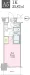 Cross Residence Iidabashi - Floor Plan - ["Rectangle", "Material property", "Parallel"] thumbnail