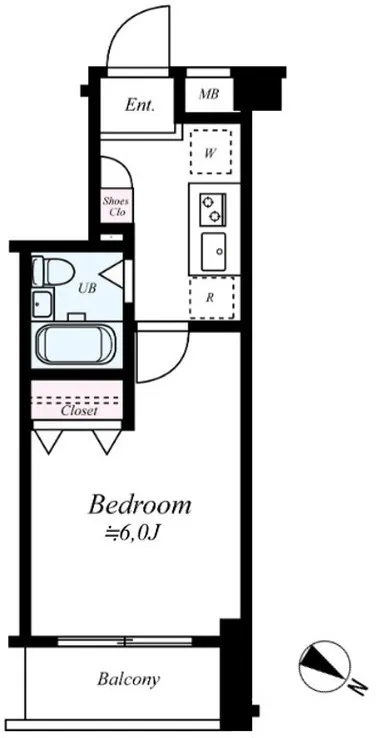Prair Gakugei Daigaku Sanbankan - Floor Plan - []