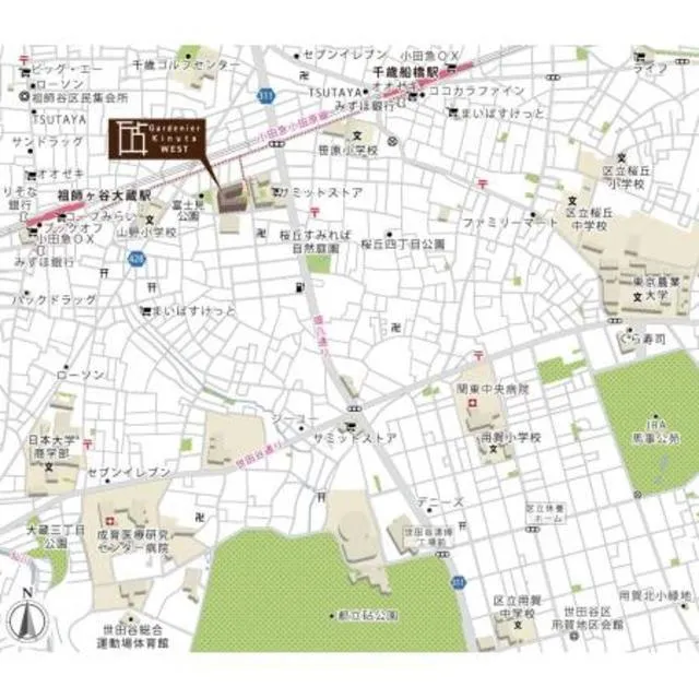 Gardenier Kinuta WEST - Other - ["Map", "Line", "Land lot"]