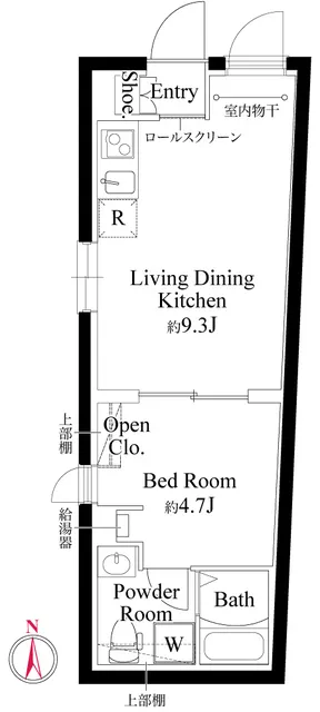 Crescer Nishikoyama - Floor Plan - ["White", "Technical drawing"]