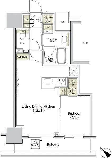 The Park Habio Ekoda - Floor Plan - ["Diagram", "Plan", "Floor plan"]