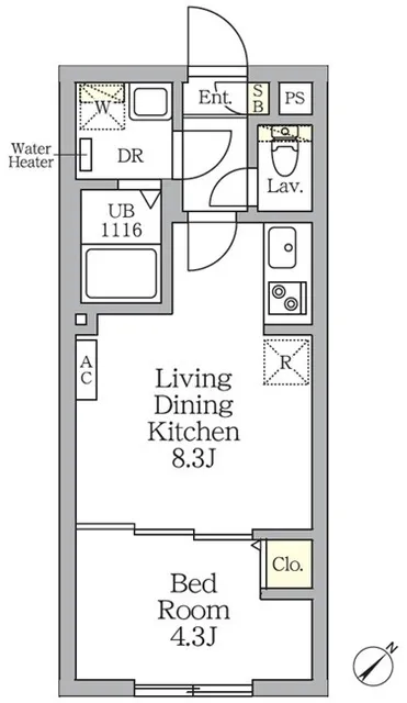 Aglaia Shinjuku Yokoteracho - Floor Plan - []