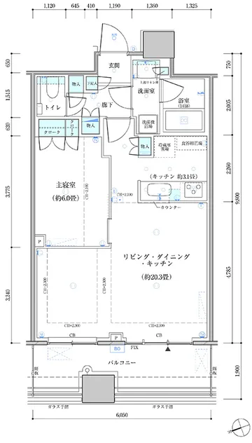Park Tower Kachidoki South Building - Floor Plan - ["White", "Diagram", "Plan"]
