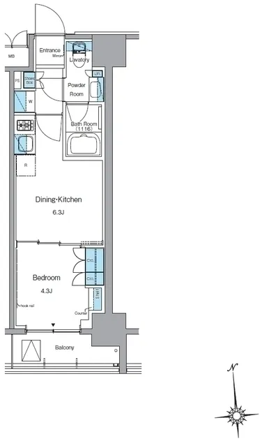 LEFONT PROGRAM Ueno Inaricho - Floor Plan - ["Diagram"]