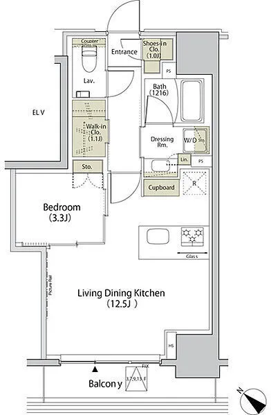 The Park Habio Ekoda - Floor Plan - ["Diagram", "Plan", "Floor plan"]