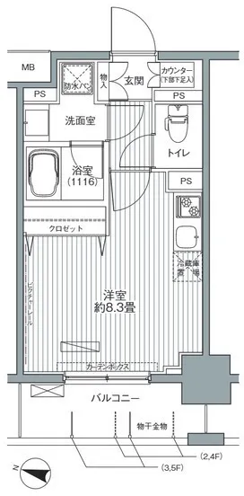 Centennial Prince Kamiya - Floor Plan - ["Tile Flooring", "Wood flooring"]