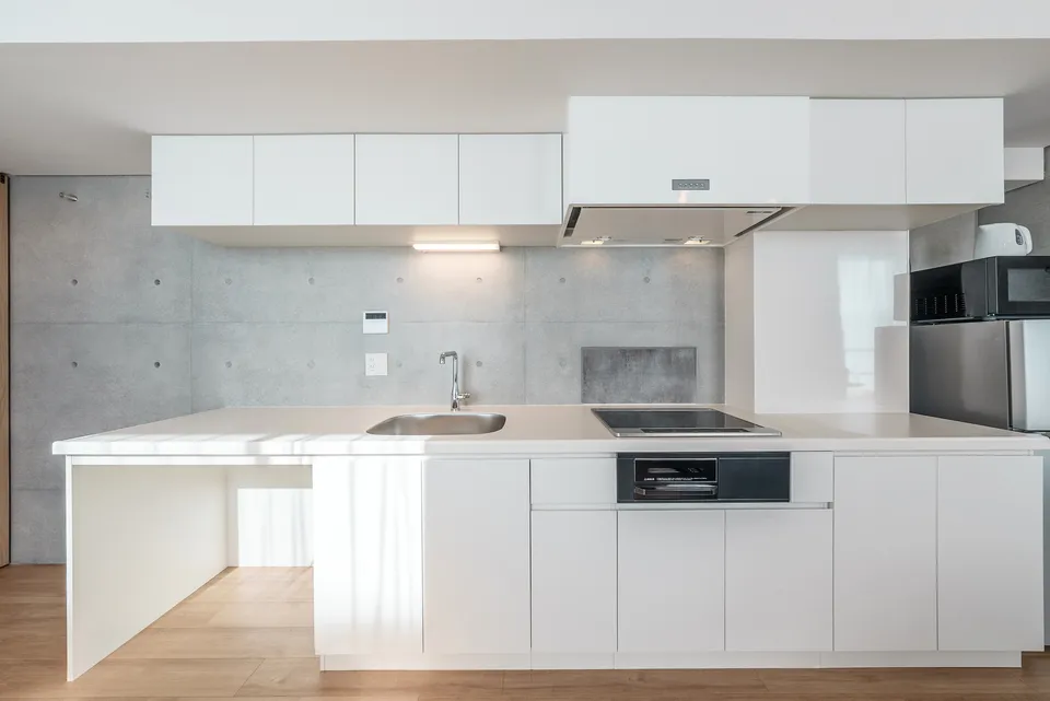 Hmlet Gakugei Daigaku - Interior - ["Kitchen", "Countertop", "Kitchen Appliance"]