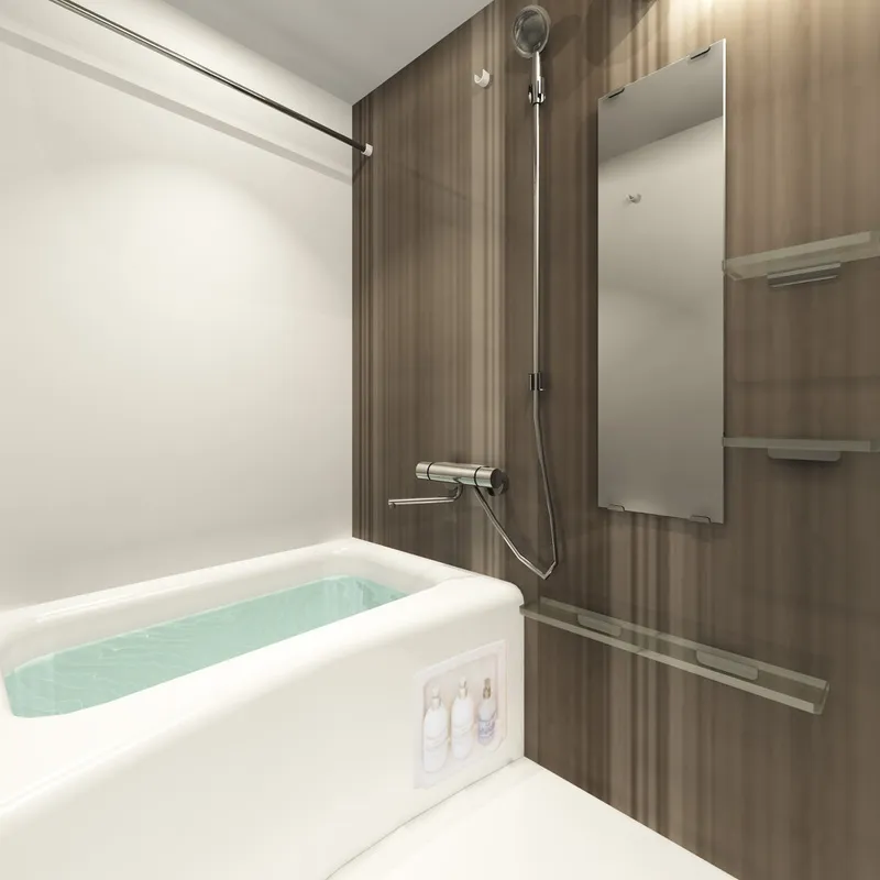 Fullea Wakamatsu Kawada - Interior - ["Bathroom", "Plumbing fixture", "Flooring"]