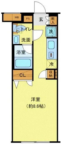 Prele Duc Nakano Kamitakada - Floor Plan - []