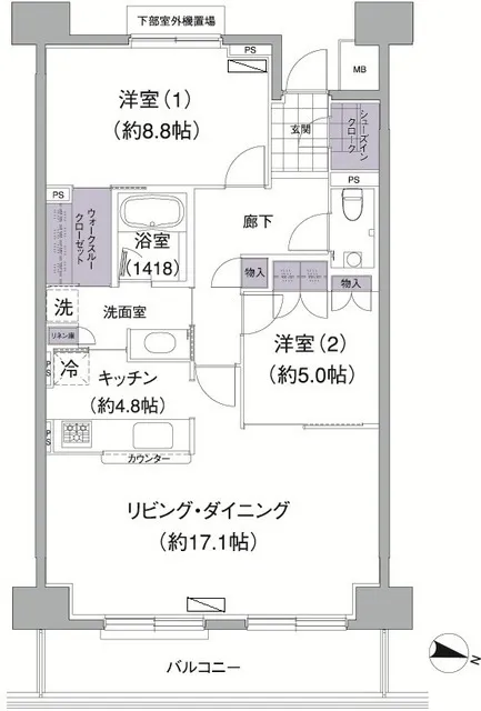 Avity Meguro  - Floor Plan - ["Plan", "Diagram", "Number"]