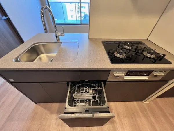 Brillia Ist Oimachi - Interior - ["Kitchen", "Major appliance", "Kitchen Sink"]