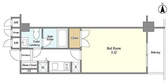 NONA PLACE Shibuya Kamiyamacho - Floor Plan - []