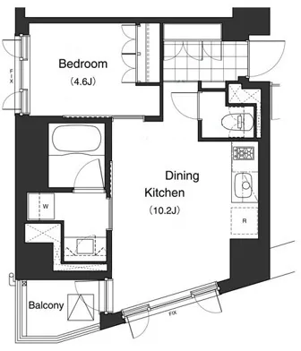 Prime Urban Honkomagome - Floor Plan - ["Plan", "Diagram", "Floor plan"]