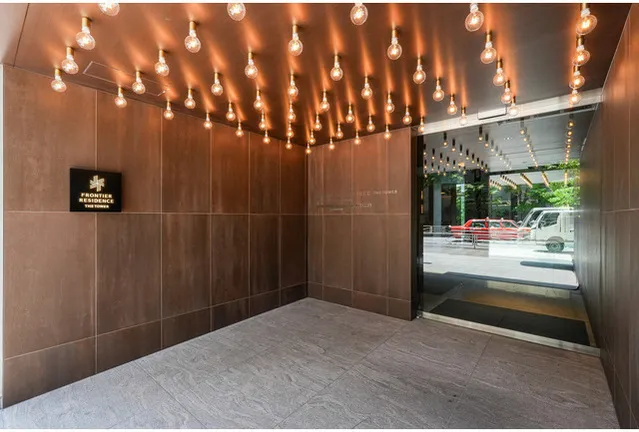 Frontier Residence The Tower Shinagawa - Exterior - ["Ceiling", "Wood stain"]