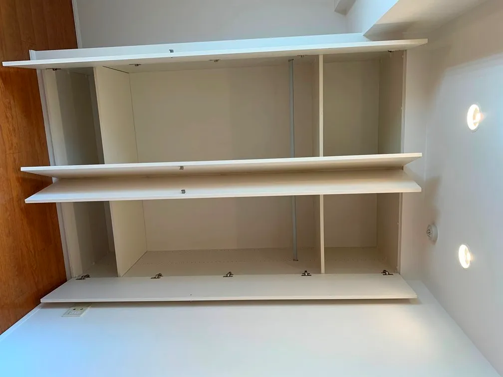 La Douceur Sugamo - Interior - ["Shelving", "Shelf", "Wood"]