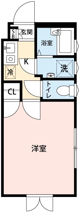 Mynavi STAY Shibuya Higashi Maison - Floor Plan - []