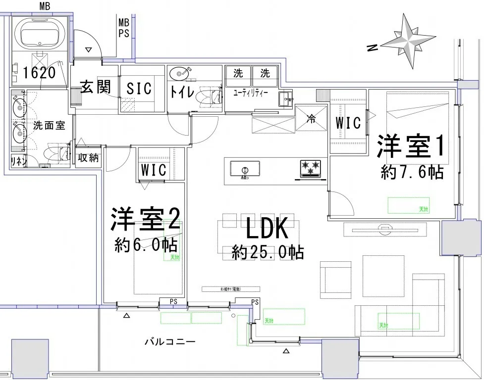 Shiba Park Tower, 14th floor