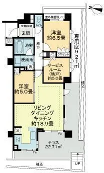 Lions Nakano-Minamidai Green Gate - Floor Plan - ["Diagram", "Floor plan", "Plan"]