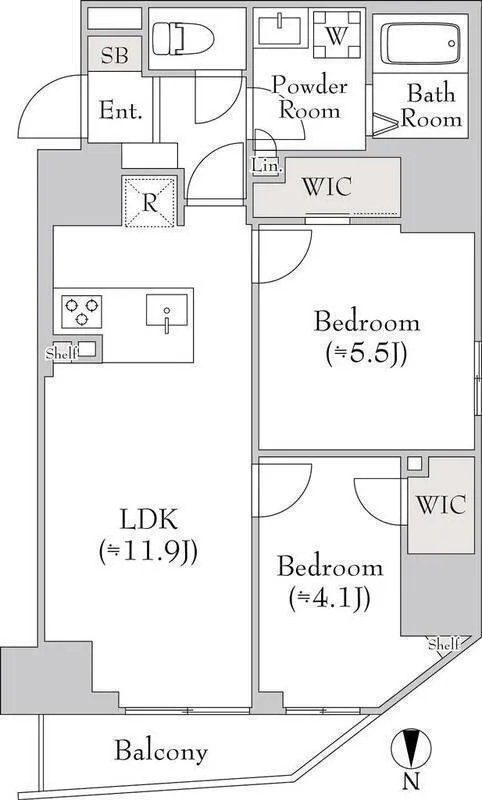 LUMIEC un Iriya - Floor Plan - []