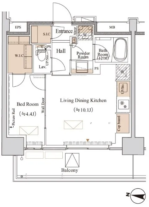 Blanchiesta Kiba - Floor Plan - ["Diagram", "Plan", "Floor plan"]