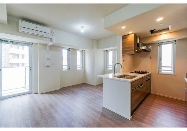 Belle Vue Chiyoda Iidabashi - Interior - ["Cabinetry", "Window", "Countertop"]