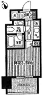 Residia Omori - Floor Plan - ["Apartment"]