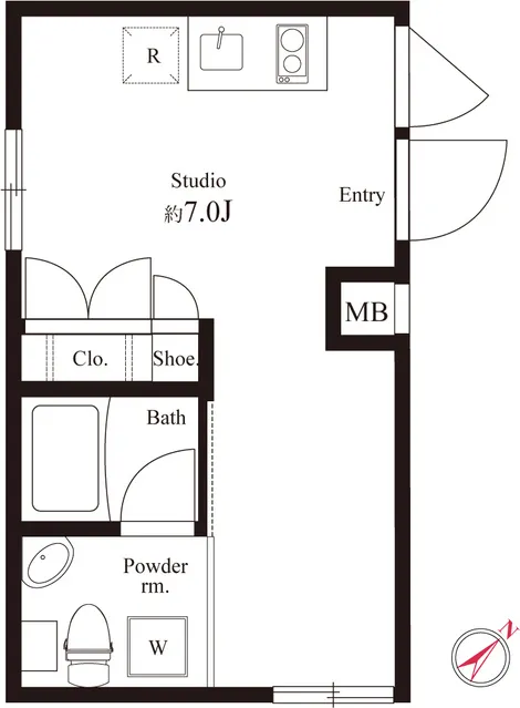 FARE Uehara Noye EAST - Floor Plan - ["Rectangle", "Slope", "Font"]