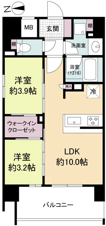 Sol Levente Shin-Umeda - Floor Plan - ["Geraniums"]