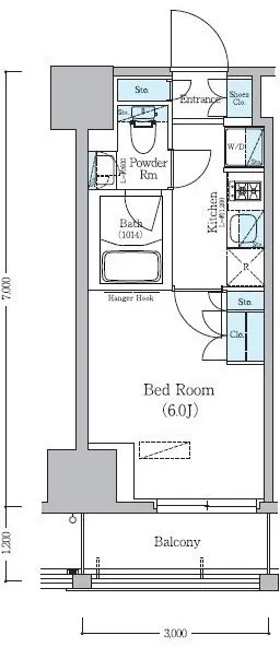 Urbanex Flag Stand - Floor Plan - ["Plan", "Diagram"]