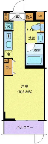 Genovia Higashimukojima III Sky Garden - Floor Plan - []