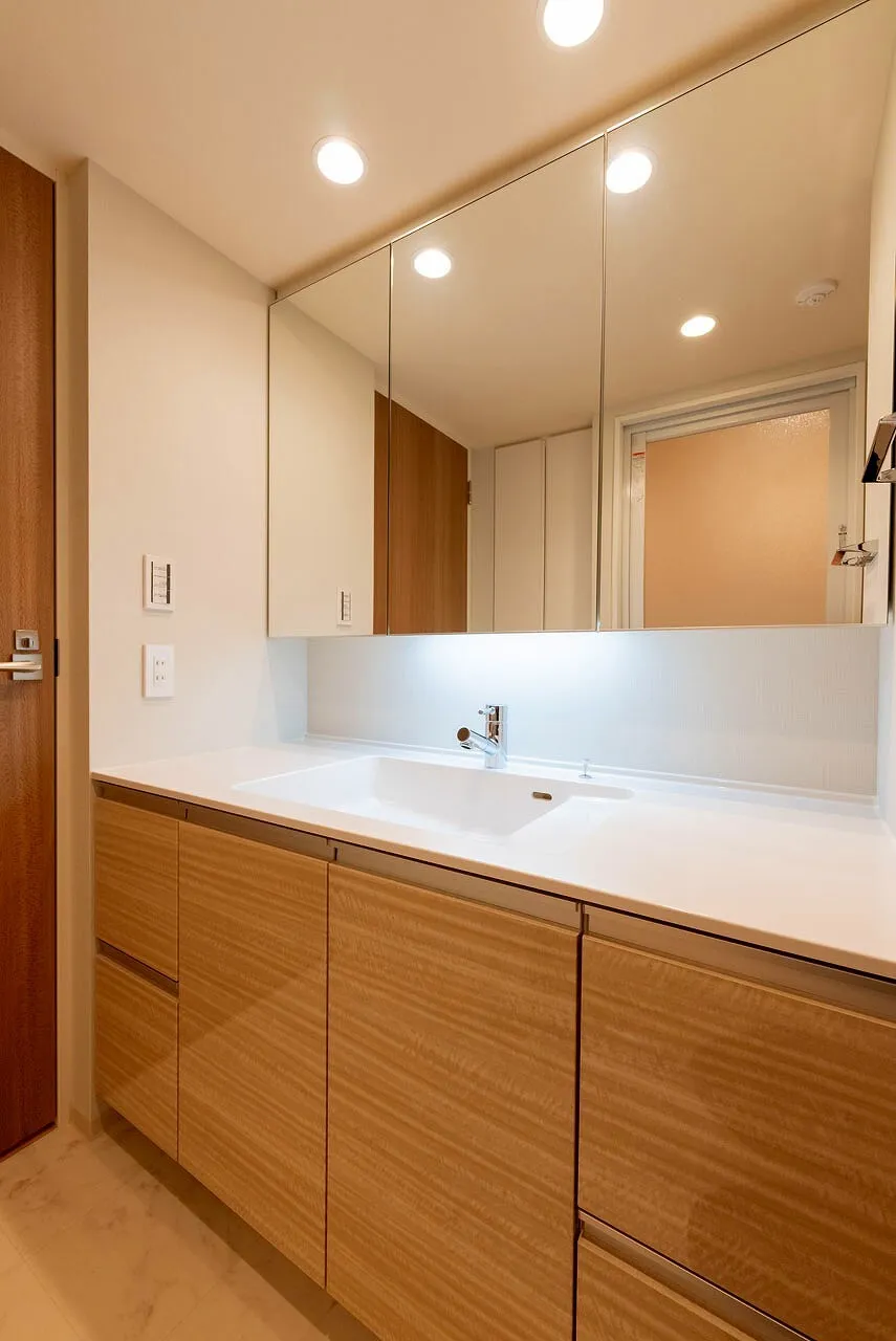 Mita Hijirizaka Garden Residence - Interior - ["Brown", "Cabinetry", "Tap"]