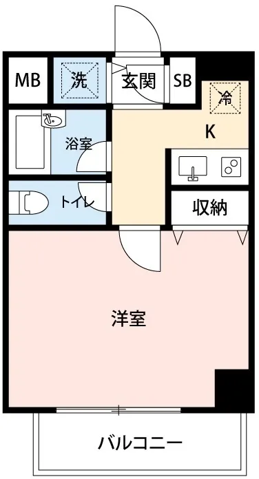 Mynavi STAY Miraie Shibuya WEST - Floor Plan - []