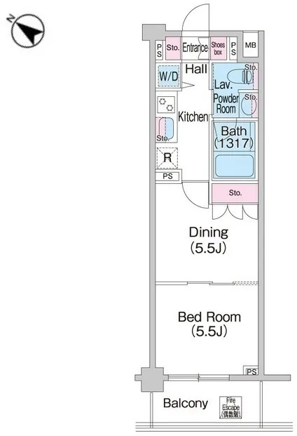 Comforia Omori Kashima - Floor Plan - []