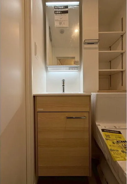 Project Kita-Shinjuku - Interior - ["Bathroom Sink", "Bathroom cabinet", "Flooring"]