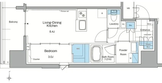 Lefon Progres Akabane Marks - Floor Plan - ["Diagram", "Floor plan"]