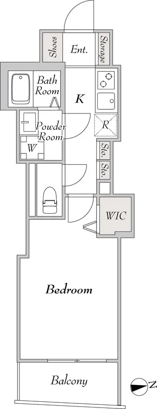 Ethid Ichigaya Yakuoji - Floor Plan - []
