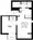 The Residence Nihonbashi - Floor Plan - ["Plan", "Tile Flooring", "Floor plan"] thumbnail