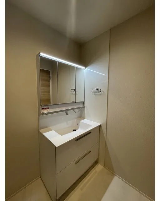L's Residence Higashi Nakano - Interior - ["Flooring", "Floor", "Bathroom cabinet"]