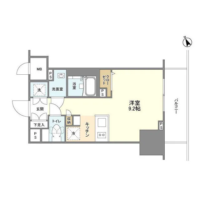 BLESS Kuramae - Floor Plan - ["Rectangle", "Font", "Parallel"]