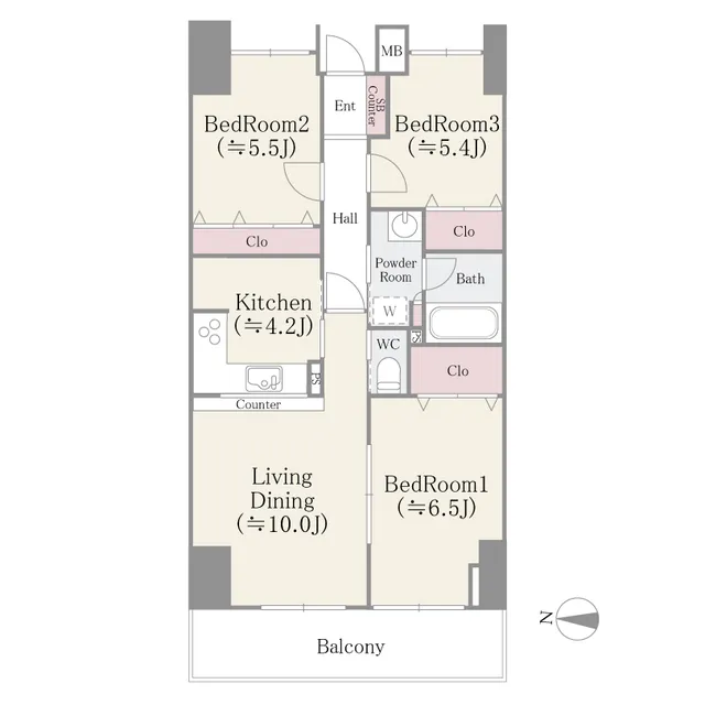 Habitation Ojima - Floor Plan - ["Rectangle", "Slope", "Schematic"]