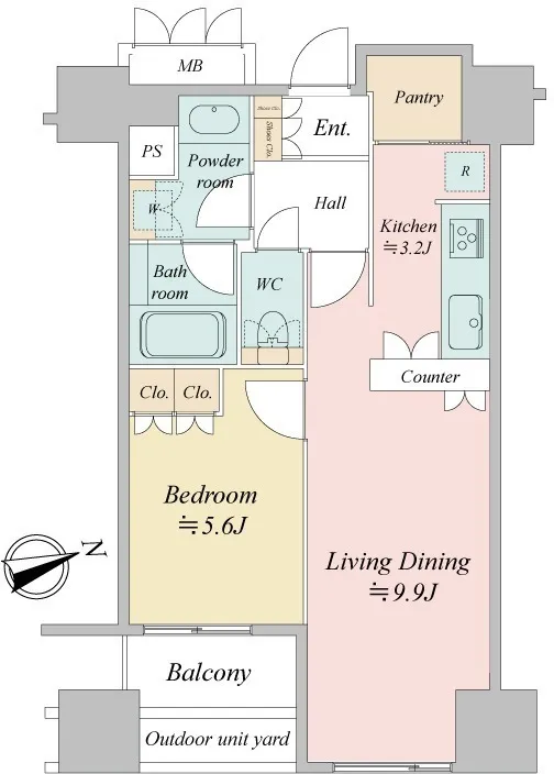 West Park Tower Ikebukuro - Floor Plan - ["Floor plan", "Diagram", "Plan"]